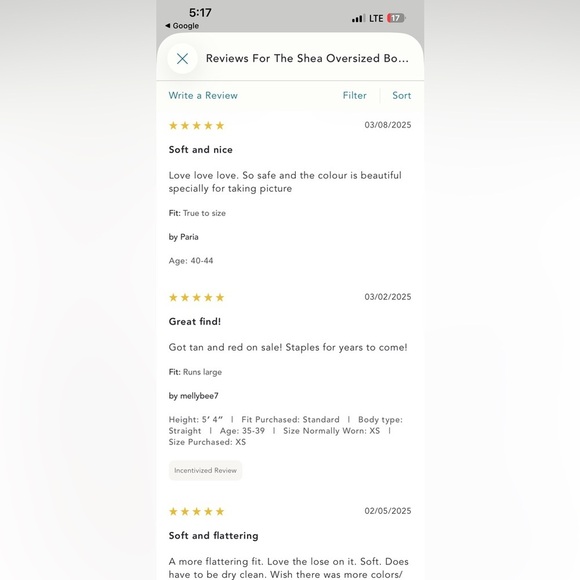 NWT new large Anthropologie Maeve shea oversized boxy cashmere sweater honey tan - Picture 15 of 17